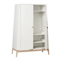 Leander Luna Kinderzimmer Sparset Weiß/eiche Babybett Und Kleiderschrank Konfigurierbar 17 Leander Luna Kinderzimmer Sparset Weiß/eiche Babybett Und Kleiderschrank Konfigurierbar -Roba || Pinolino Verkaufsgeschäft 720220 03 leander luna wardrobe large white oak 7 1