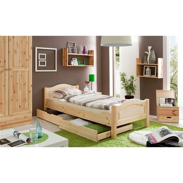 Ticaa Rita Einzelbett Kiefer Natur 100 X 200 Cm Massivholz 3 Ticaa Rita Einzelbett Kiefer Natur 100 X 200 Cm Massivholz