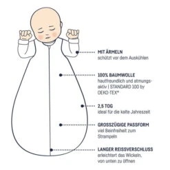 Zöllner Jersey Winterschlafsack Planty Größe Wählbar 56 - 98 -Roba || Pinolino Verkaufsgeschäft 902 xxx detail 1 9