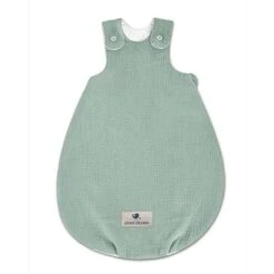 Zöllner Babyschlafsack Musselin - Grün Größe Wählbar 50/56 - 74/80