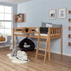 Ticaa Eric Hochbett Vertikal Buche Natur Massivholz