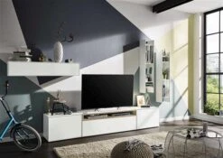 Now! By Hülsta Easy Wohnwand Natureiche 186x372x45 6-teilig