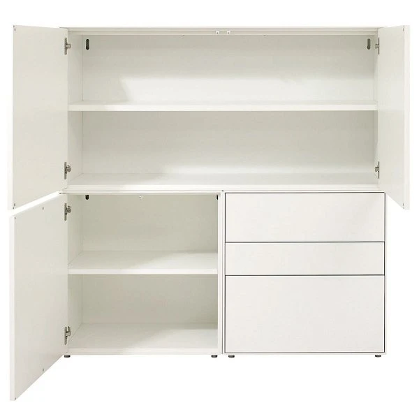Now! By Hülsta Easy Highboard 128x128x45 Cm 3-teilig 4 Now! By Hülsta Easy Highboard 128x128x45 Cm 3-teilig – Bild 2