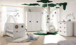 Hülsta Now! Minimo Kinderzimmer 3-türiger Schrank In Schneeweiß