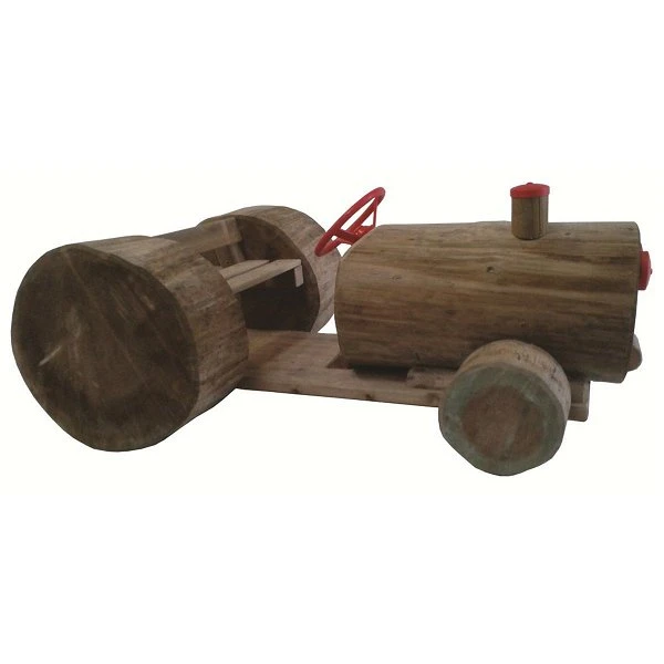 Müller & Herber Naturholz Traktor Bulldog Aus Kiefernholz 4 Müller & Herber Naturholz Traktor Bulldog Aus Kiefernholz – Bild 2
