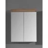Trendteam Amanda Spiegelschrank 60x77x17 Cm Weiß / Asteiche -Roba || Pinolino Verkaufsgeschäft amanda bd 1393 405 07 frontal grau