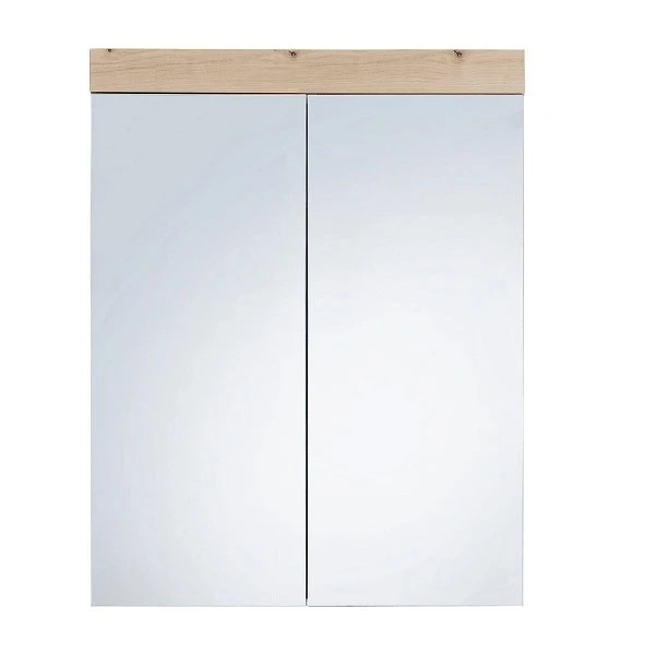 Trendteam Amanda Spiegelschrank 60x77x17 Cm Asteiche / Asteiche 3 Trendteam Amanda Spiegelschrank 60x77x17 Cm Asteiche / Asteiche