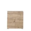 Trendteam Amanda Standschrank 73x79x31 Cm Asteiche / Asteiche -Roba || Pinolino Verkaufsgeschäft amanda bd 1393 805 92 frontal freisteller