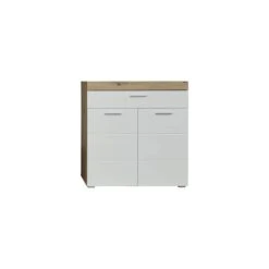 Trendteam Amanda Schuhschrank Weiß / Asteiche