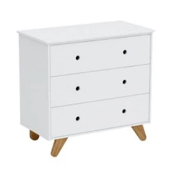 Nature Kid Ponca Tipi Kinderzimmer Weiß/natur Sechsteilig Mit Wigwambett -Roba || Pinolino Verkaufsgeschäft ancona kommode weiss 3 drawer ambiente 1500x1500 3 gr 2