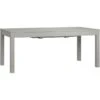 VOX Simple Ausziehtisch Rechteckig Grau 90-190x90 Cm