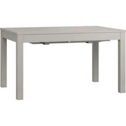 VOX Simple Ausziehtisch Rechteckig Grau 76-166x166,5 Cm