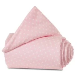 Babybay Gitterschutz Für Verschlussgitter Organic Cotton Rose, Mit Sternen Weiß