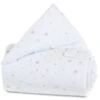Babybay Gitterschutz Für Verschlussgitter Piqué Weiß, Mit Sternemix Sand/beere -Roba || Pinolino Verkaufsgeschäft babybay gitterschutz pique sternemix sand beere 500830 001