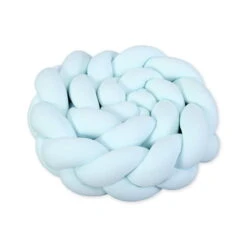 Babybay Nestchenschlange Geflochten Für Kinderbetten Aqua -Roba || Pinolino Verkaufsgeschäft babybay kinderbett nestchenschlange geflochten aqua 501975 002