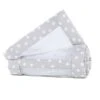 Babybay Nestchen Mesh-Piqué Für Maxi, Boxspring Und Comfort Perlgrau, Mit Punkten Weiß -Roba || Pinolino Verkaufsgeschäft babybay nestchen mesh pique maxi boxspring perlgrau punkte weiss 160876 001