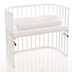 Babybay Nestchenschlange Organic Cotton Weiß -Roba || Pinolino Verkaufsgeschäft babybay nestchenschlange organic cotton weiss 500951 002