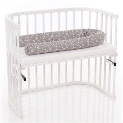 Babybay Nestchenschlange Piqué Taupe, Mit Sternen Weiß 5 Babybay Nestchenschlange Piqué Taupe, Mit Sternen Weiß -Roba || Pinolino Verkaufsgeschäft babybay nestchenschlange pique taupe sterne weiss 500927 002