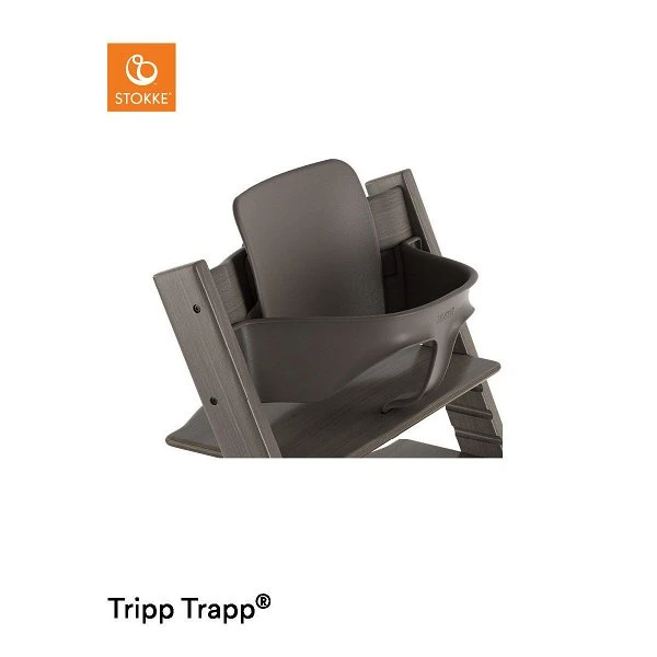 Stokke® Tripp Trapp®, Baby Set™ & Kissen Hazy Grey 4 Stokke® Tripp Trapp®, Baby Set™ & Kissen Hazy Grey – Bild 2