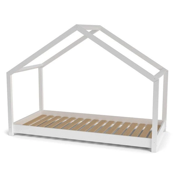 Nature Kid Lara Hausbett Weiß Massiv Kiefer Liegefläche 90 X 200 4 Nature Kid Lara Hausbett Weiß Massiv Kiefer Liegefläche 90 X 200 – Bild 2