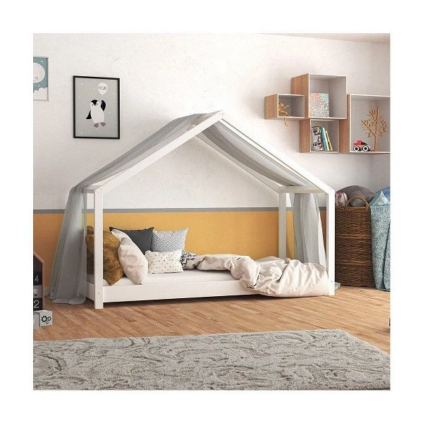 Nature Kid Lara Hausbett Weiß Massiv Kiefer Liegefläche 90 X 200 3 Nature Kid Lara Hausbett Weiß Massiv Kiefer Liegefläche 90 X 200