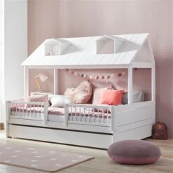 LIFETIME Beach House Bett 140x200 Cm Inkl. Deluxe-Lattenrost 5 LIFETIME Beach House Bett 140x200 Cm Inkl. Deluxe-Lattenrost -Roba || Pinolino Verkaufsgeschäft beachhouse mainshot 1 2