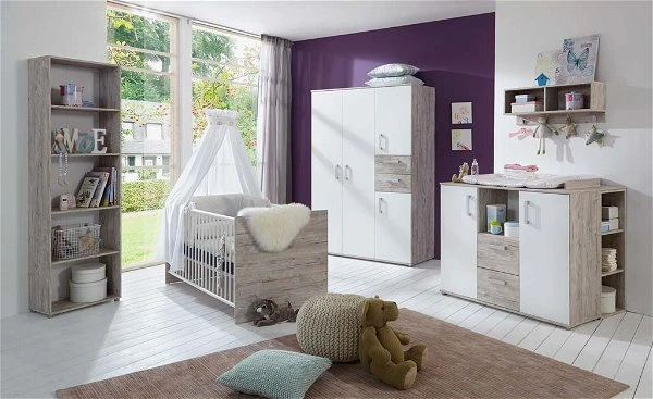 Arthur Berndt Bente Kinderzimmer 3-teilig Eiche Sand Dekor Mit Weiß 3 Arthur Berndt Bente Kinderzimmer 3-teilig Eiche Sand Dekor Mit Weiß