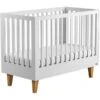 VOX Lounge Babybett 70x140 Weiß/eiche -Roba || Pinolino Verkaufsgeschäft bett 70x140 weiss