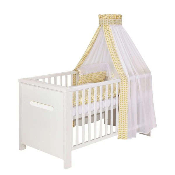 Schardt Lovely Birds Gelb Bettset 4- Teilig Mit Bettwäsche, Himmel Und Nestchen 3 Schardt Lovely Birds Gelb Bettset 4- Teilig Mit Bettwäsche, Himmel Und Nestchen