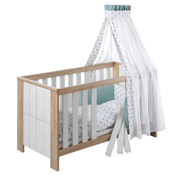 Schardt Big Stars Mint Bettset 4- Teilig Mit Bettwäsche, Himmel Und Nestchen 3 Schardt Big Stars Mint Bettset 4- Teilig Mit Bettwäsche, Himmel Und Nestchen