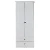 Trendteam Baxter Garderobenschrank Weiß Dekor | Mit Kleiderstange -Roba || Pinolino Verkaufsgeschäft brandson baxter gd 1860 117 01 frontal freisteller