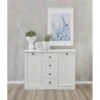 Trendteam Baxter Sideboard 119 Cm Weiß Dekor -Roba || Pinolino Verkaufsgeschäft brandson baxter wo 1860 872 01 frontal