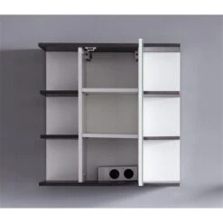 Trendteam San Diego Spiegelschrank Weiß / Rauchsilber -Roba || Pinolino Verkaufsgeschäft california 1623 441 03 geoeffnet