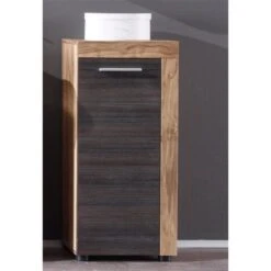 Trendteam Cancun Badmöbel 4-teilig Hoch Nussbaum/Touchwood Dunkelbraun -Roba || Pinolino Verkaufsgeschäft cancun bd 1259 802 59 frontal 3