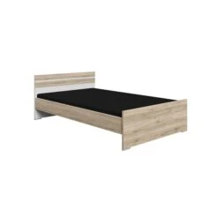 Wimex Cariba Jugendbett 120x200 Cm San Remo-Eiche-Nachbildung / Weiß