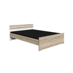 Wimex Cariba Jugendbett 140x200 Cm San Remo-Eiche-Nachbildung / Weiß