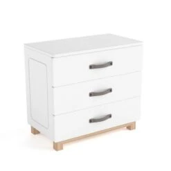 Nature Kid Cory Kinderzimmer Weiß/natur Vierteilig Mit Etagenbett Mit Dach -Roba || Pinolino Verkaufsgeschäft catania kommode f 1 gr 1