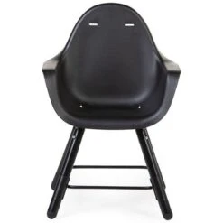 Childhome Evolu 2 Hochstuhl 2 In 1 Schwarz Inkl. 5-Punkt-Gurt Und Sicherheitsbügel -Roba || Pinolino Verkaufsgeschäft chevochbl 17619 1