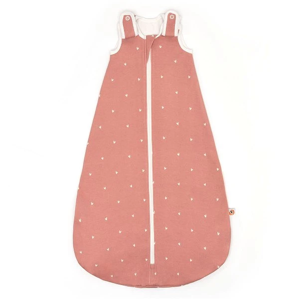 Ergobaby Babyschlafsack Rose Hearts - Leicht TOG 0.5 3 Ergobaby Babyschlafsack Rose Hearts - Leicht TOG 0.5