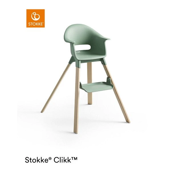 Stokke® Clikk™ Hochstuhl Clover Green 3 Stokke® Clikk™ Hochstuhl Clover Green
