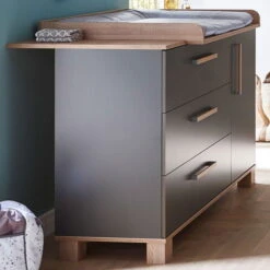 Arthur Berndt Cloe Kinderzimmer 3-teilig Lava Matt Und Eiche Sägerau Dekor -Roba || Pinolino Verkaufsgeschäft cloe wiko 1063x993 3