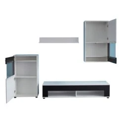 Trendteam Corner/Jack Anbauwand 4-teilig Weiß/schwarz 5 Trendteam Corner/Jack Anbauwand 4-teilig Weiß/schwarz -Roba || Pinolino Verkaufsgeschäft corner jack wo 1575 001 02 geoeffnet freisteller