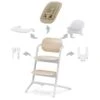 CYBEX LEMO 4in1 Hochstuhl Set Sand White -Roba || Pinolino Verkaufsgeschäft cyb 21 eu y045 lemo sawi 4in1set screen hd 1