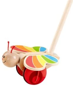Hape Schmetterling Schiebespielzeug E0340 -Roba || Pinolino Verkaufsgeschäft e0340 butterfly pushpull 2 1