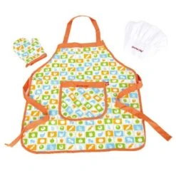 Hape All In One Küche E3126 -Roba || Pinolino Verkaufsgeschäft e3119 chefs apron set 1 1