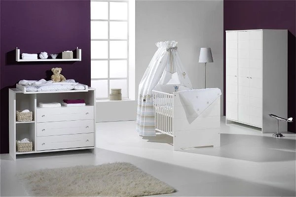 Schardt Eco Stripe Kinderzimmer Inkl. Umbauseiten Dreitüriger Kleiderschrank 3 Schardt Eco Stripe Kinderzimmer Inkl. Umbauseiten Dreitüriger Kleiderschrank