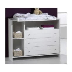 Schardt Eco Stripe Wickelkommode Weiß 3 Schubkästen, 3 Offene Fächer - Mit Wickelaufsatz -Roba || Pinolino Verkaufsgeschäft eco stripe wiko gr