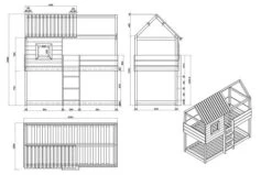 Artkid Roxy Etagenbett Weiß 90 X 200 Cm -Roba || Pinolino Verkaufsgeschäft etagenbett roxy masse