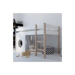 Nature Kid Finn / Tipi Kinderzimmer Weiß/natur Fünfteilig Mit Spielbett -Roba || Pinolino Verkaufsgeschäft finn spielbett weiss natur bullaugen lire 2 gr 1