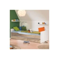 Paidi Fionn Liege Kreideweiß 90x200 Cm Hohes Fußteil